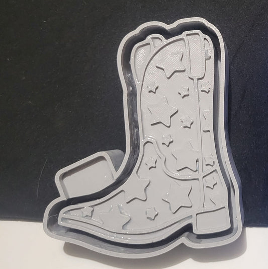 Cowboy boot w/stars