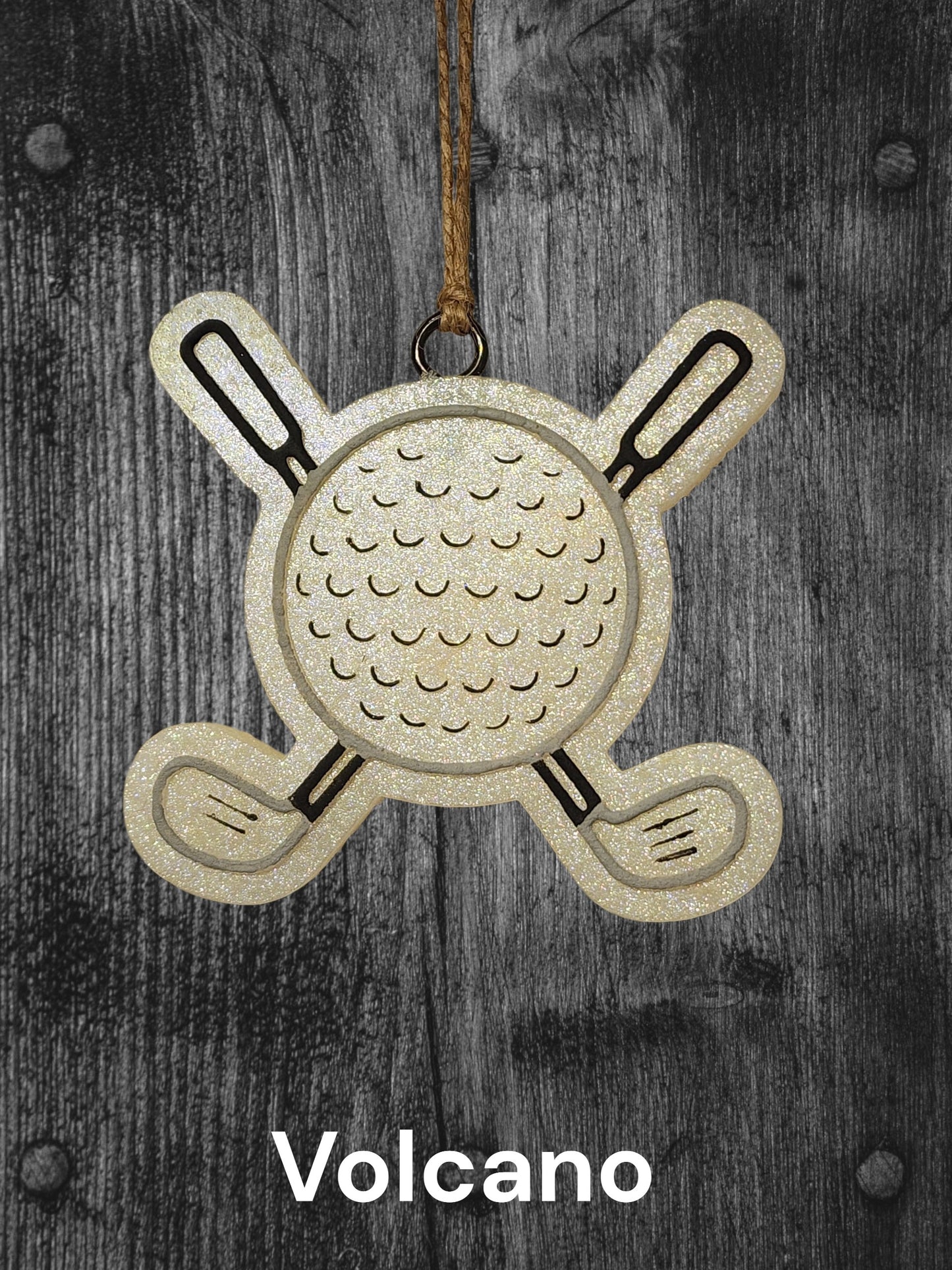 Golf Ball and Clubs
