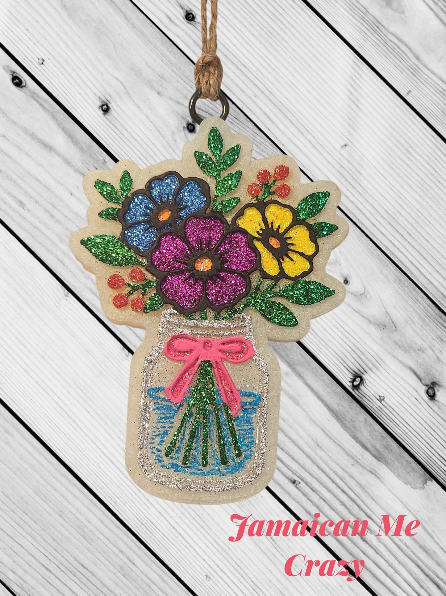 Mason Jar of Flowers