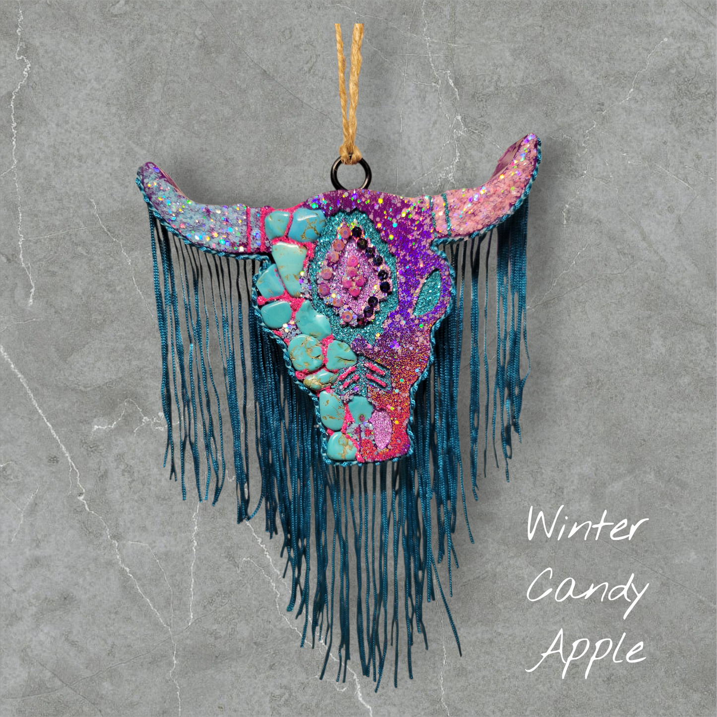 Colorful Steer Head
