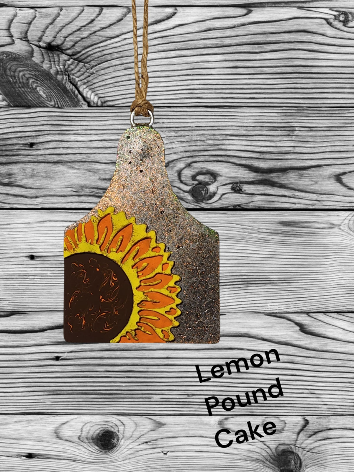 Sunflower Ear Tag