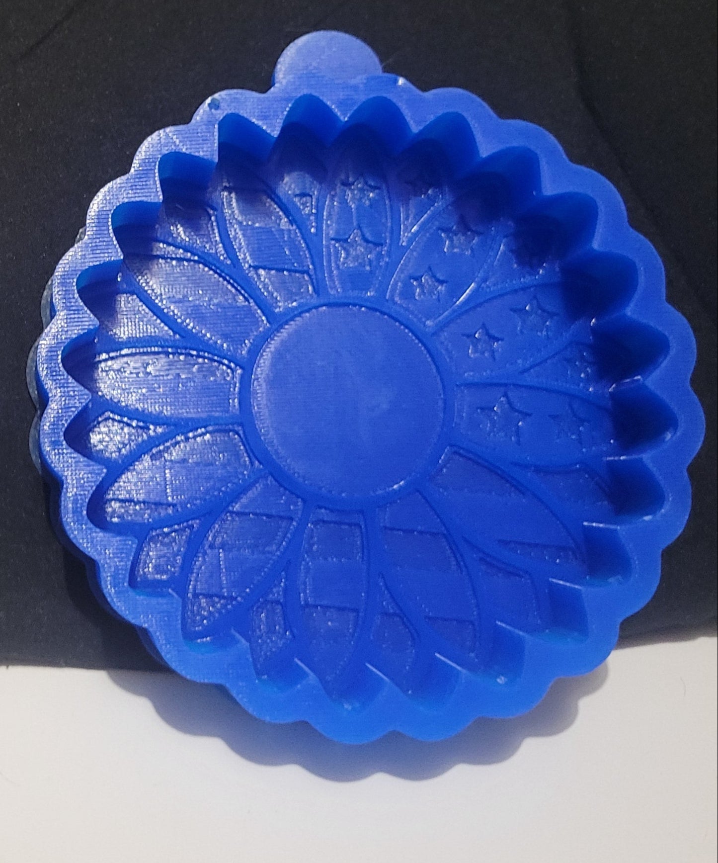 Sunflower with Stars and Strips