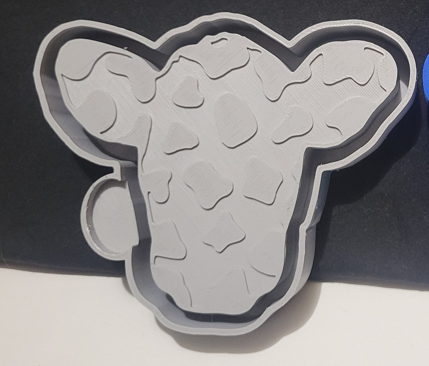 Cow Head Print