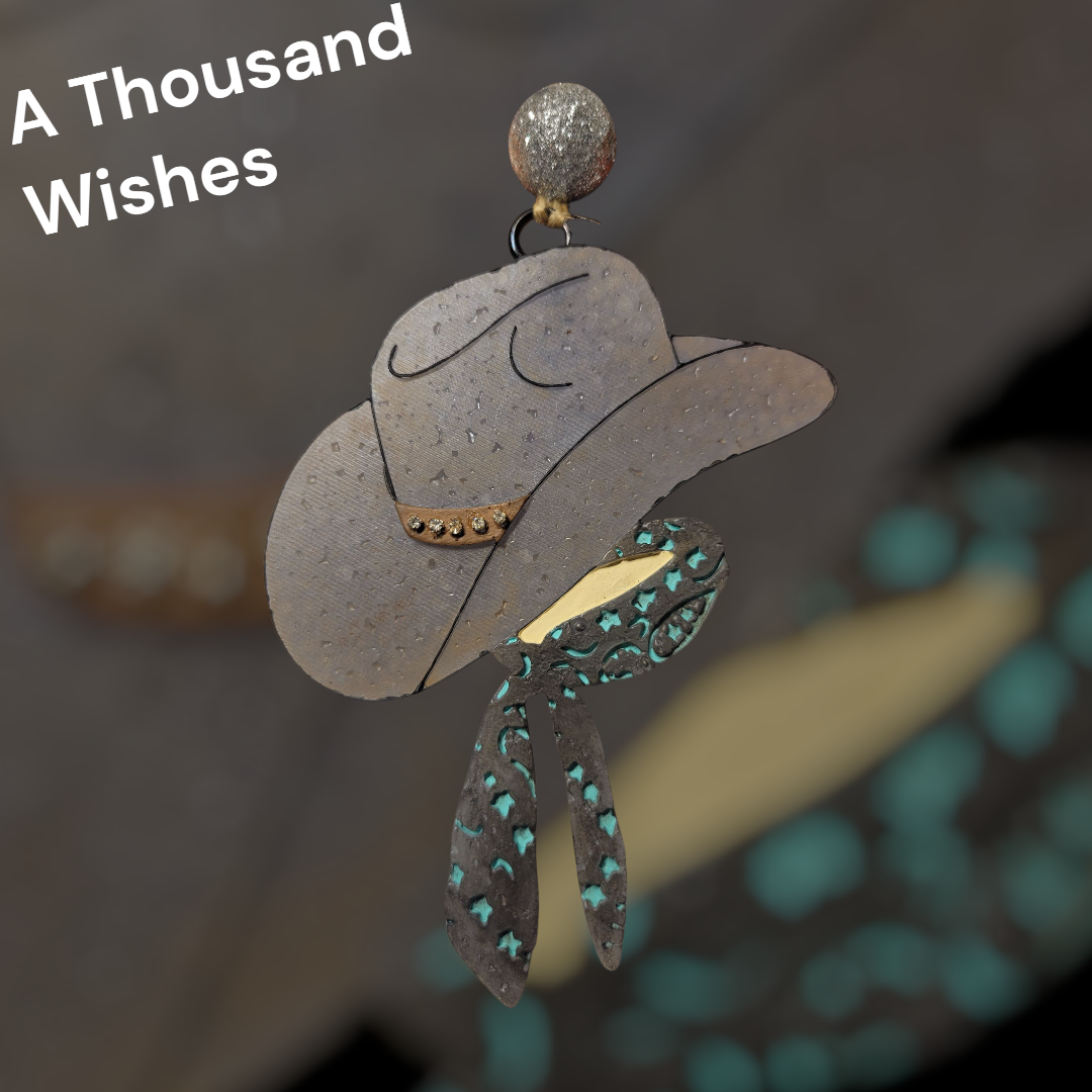 Cowboy Hat and Scarf