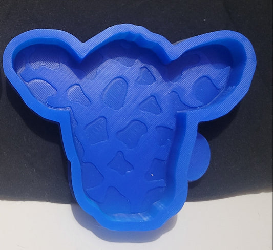 Cow Head Print