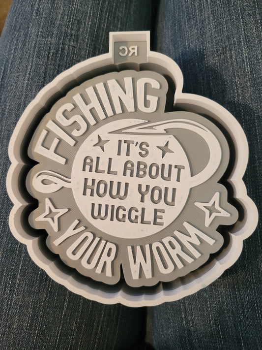 Fishing it's all about how you wiggle your worm.