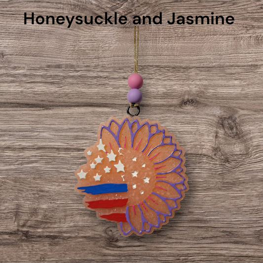 Patriotic Sun Flower