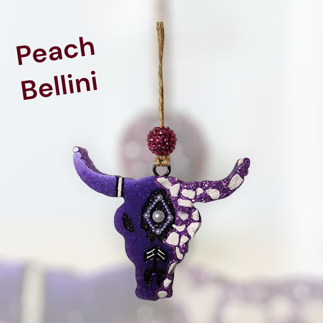Purple Steer Head