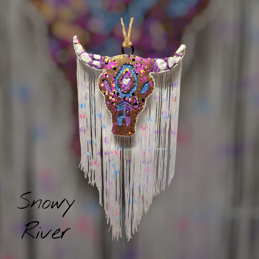 Colorful Steer Head