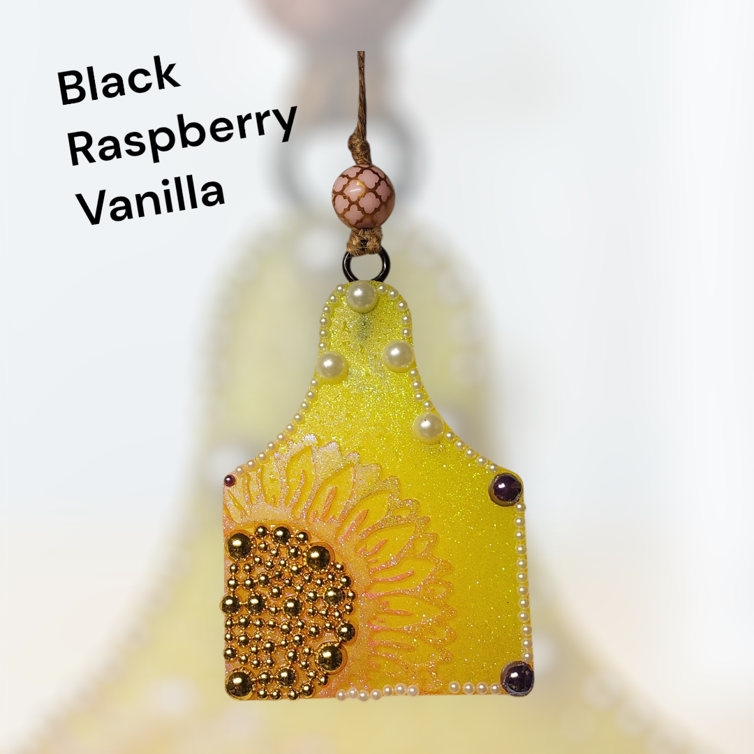 Sun Flower Ear Tag