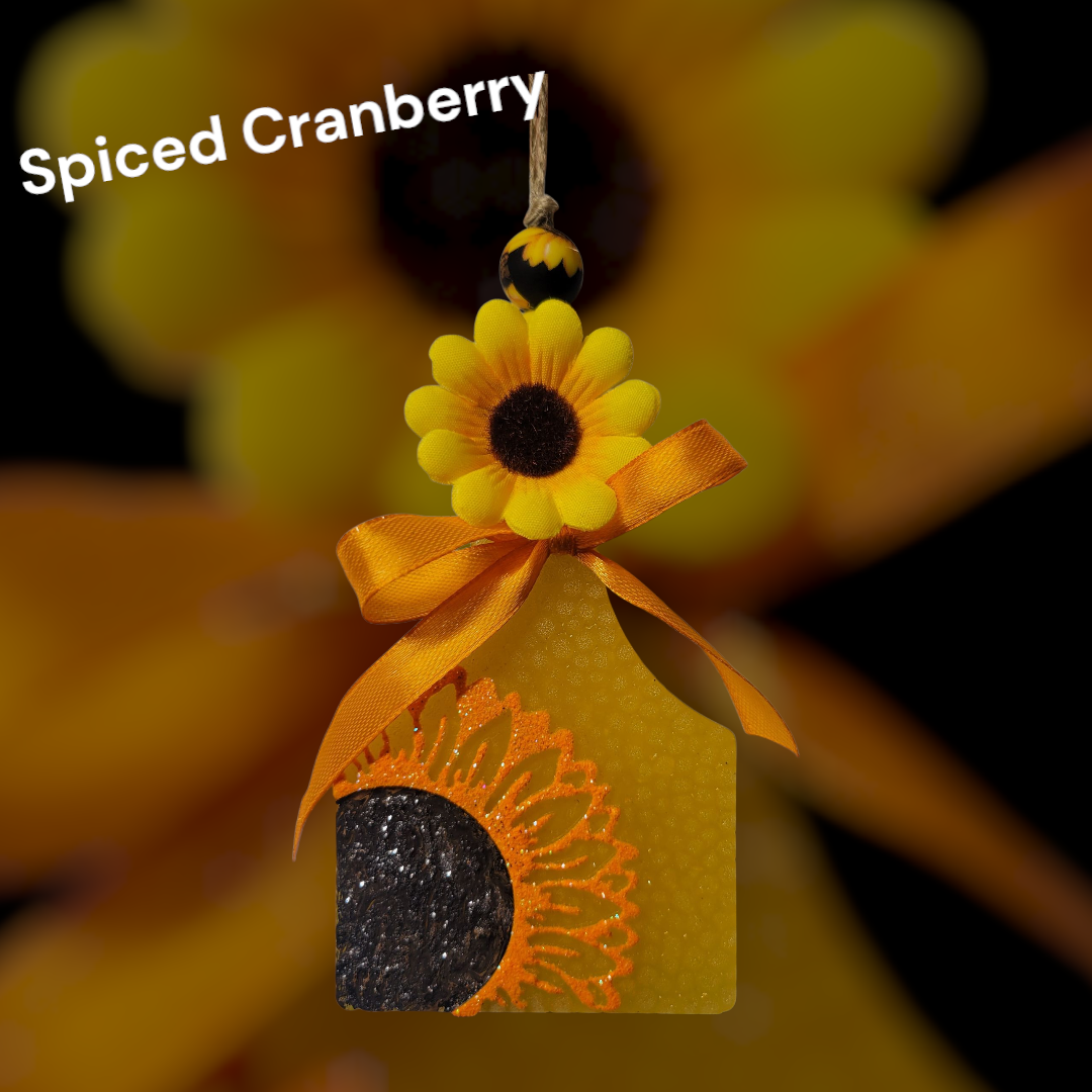 Sunflower Ear Tag